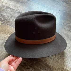 Vintage hard brim hat